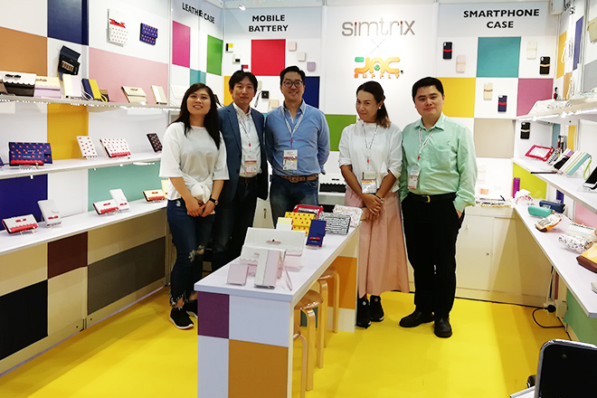 香港の展示会に初出展