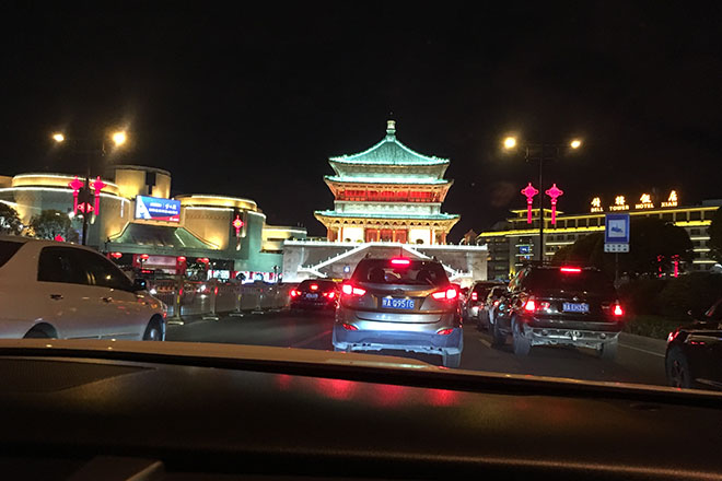 西安鼓楼夜景