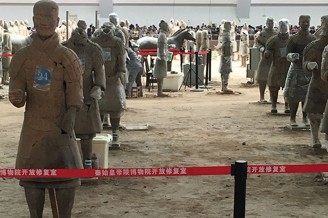 秦兵馬俑3